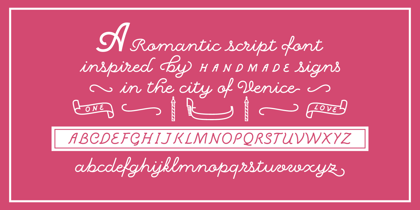 Example font Sapore #13